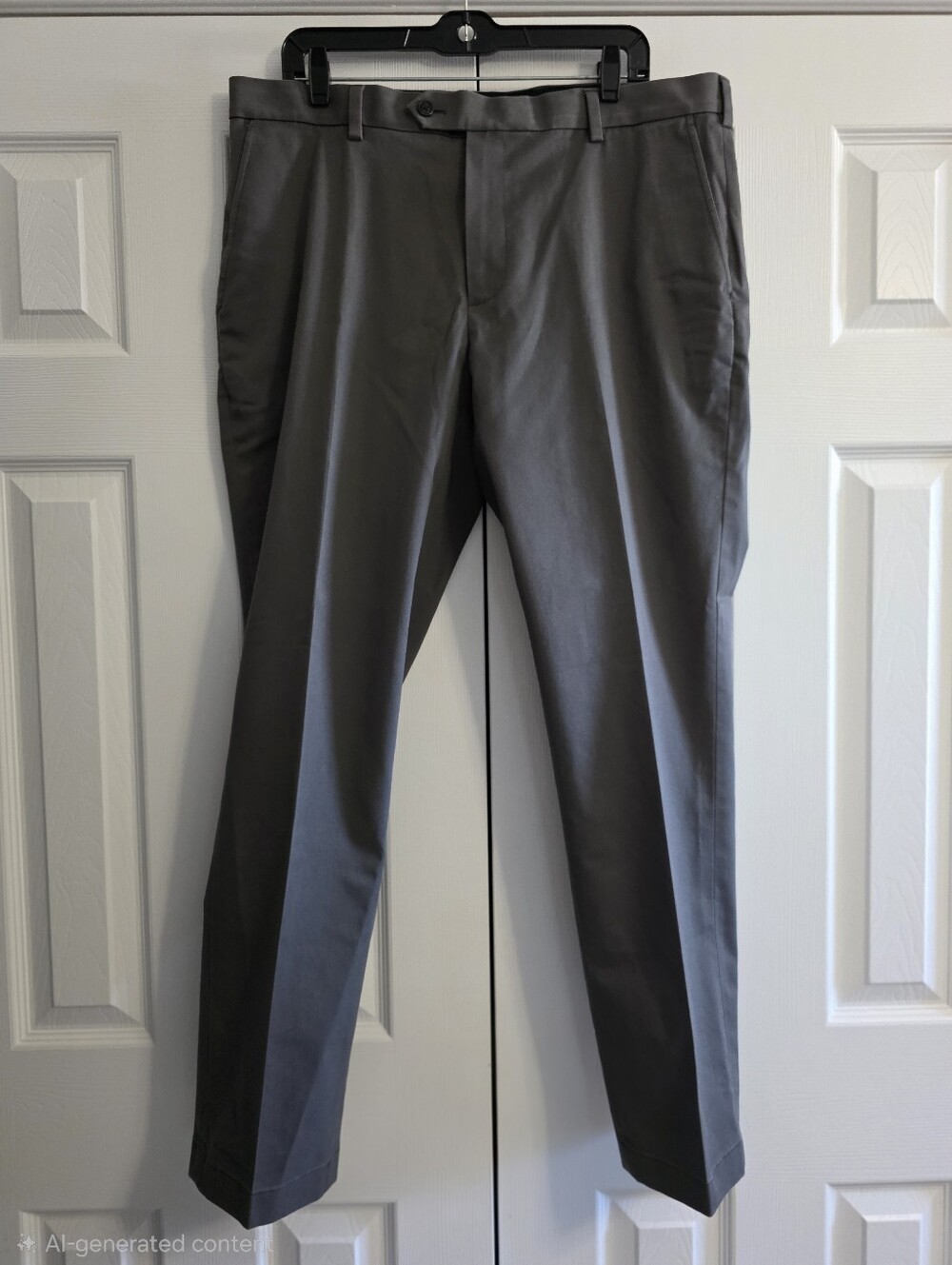 Brooks Brothers Advantage Chino Milano Fit Medium Gray Men's 38x31